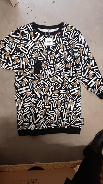 Moschino Sweatshirt dress, xs, s, m, l, Xl black