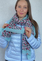 Intrend шарф Marella 80% хлопок 20% шелк шёлк