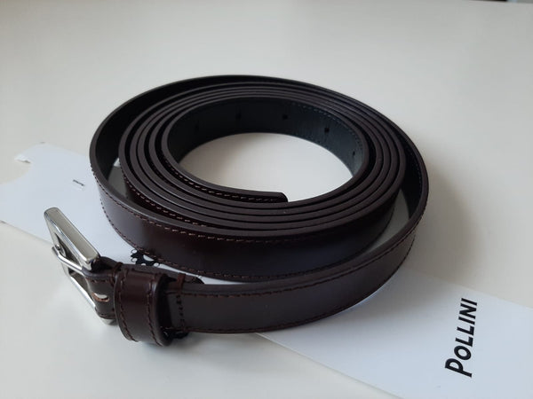 Pollini Woman belt bordoux ремень женский коричневый