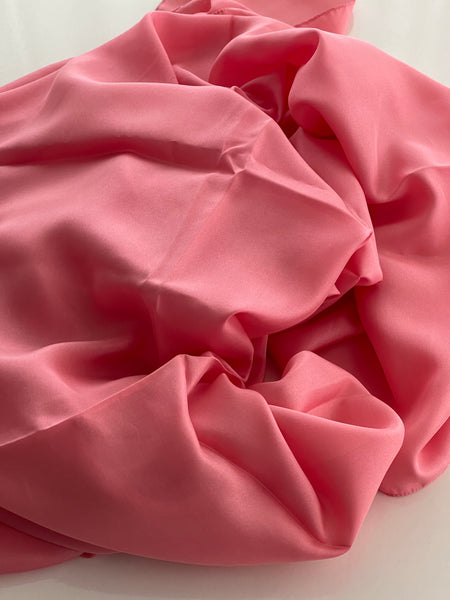 Y Intrend MaxMara scarf silk платок шарф палантин 100% шёлк 65*180 см розовый цвет
