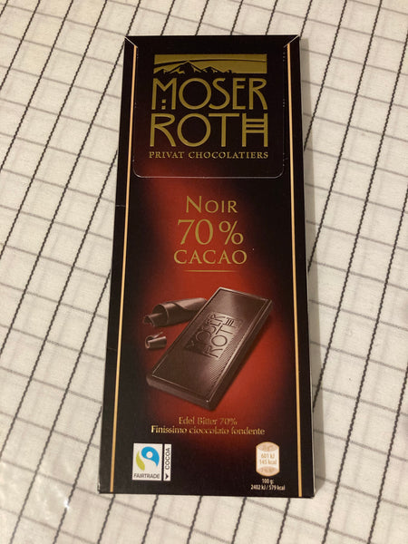 Möser Roth чёрный шоколад 70%