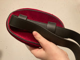 Pollini belt bag сумка Бордо поясная