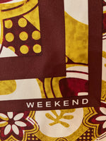 Intrend MaxMara Weekend платок 100% шелковый 90*90cm